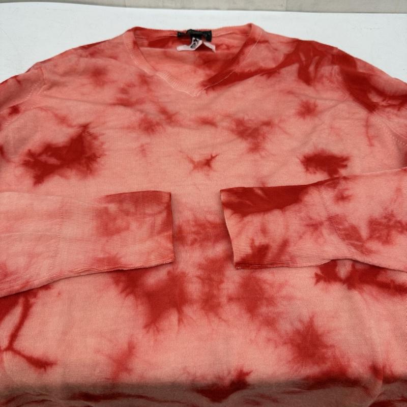 アイジュンヤワタナベコムデギャルソン eye JUNYAWATANABE COMME des GARCONS ニット、セーター 長袖 13AW JOHN SMEDLEY Vネック ニット WL-T907 S 赤 / レッド / red メンズ USED 古着 中古 50163420