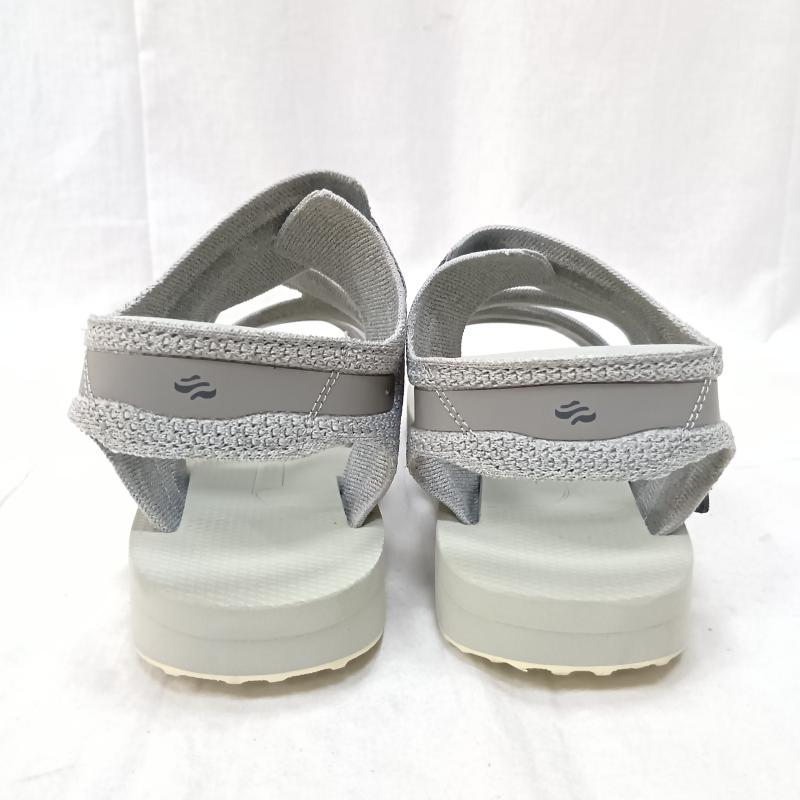 スイコック suicoke サンダル サンダル ベルトサンダル フラットストラップ LH-2 Vibramソール 25.0cm 無地 灰 / グレー / gray レディース USED 古着 中古 50163422
