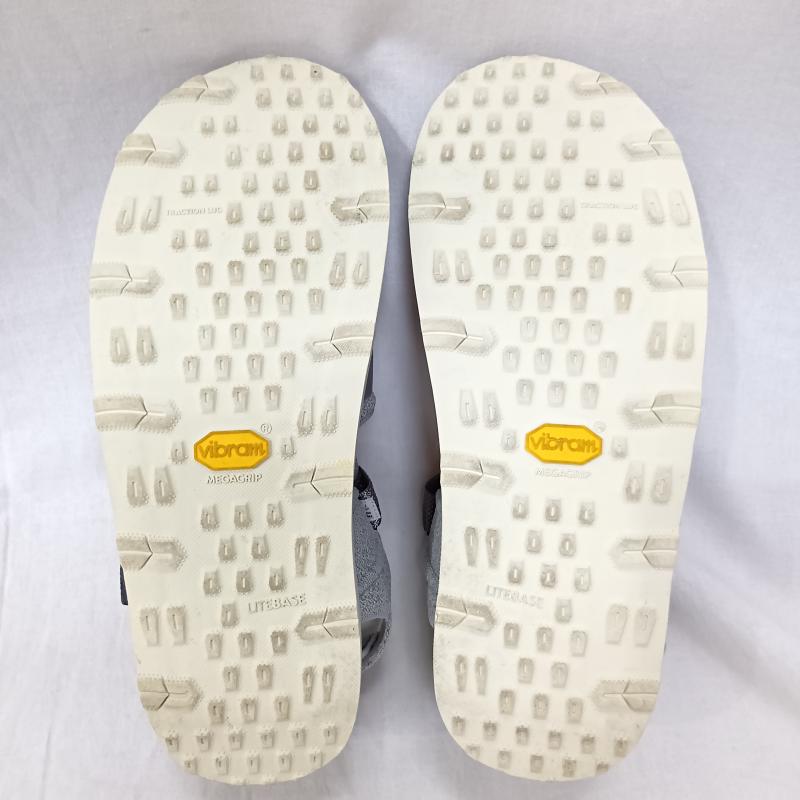 スイコック suicoke サンダル サンダル ベルトサンダル フラットストラップ LH-2 Vibramソール 25.0cm 無地 灰 / グレー / gray レディース USED 古着 中古 50163422