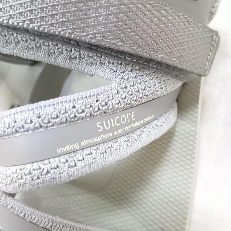 スイコック suicoke サンダル サンダル ベルトサンダル フラットストラップ LH-2 Vibramソール 25.0cm 無地 灰 / グレー / gray レディース USED 古着 中古 50163422