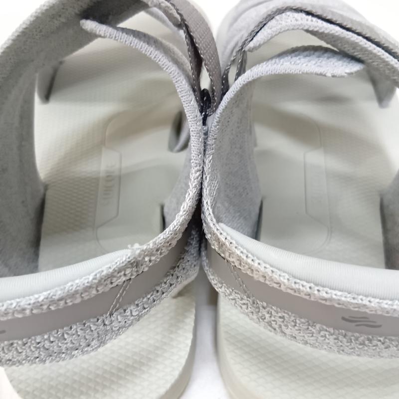 スイコック suicoke サンダル サンダル ベルトサンダル フラットストラップ LH-2 Vibramソール 25.0cm 無地 灰 / グレー / gray レディース USED 古着 中古 50163422