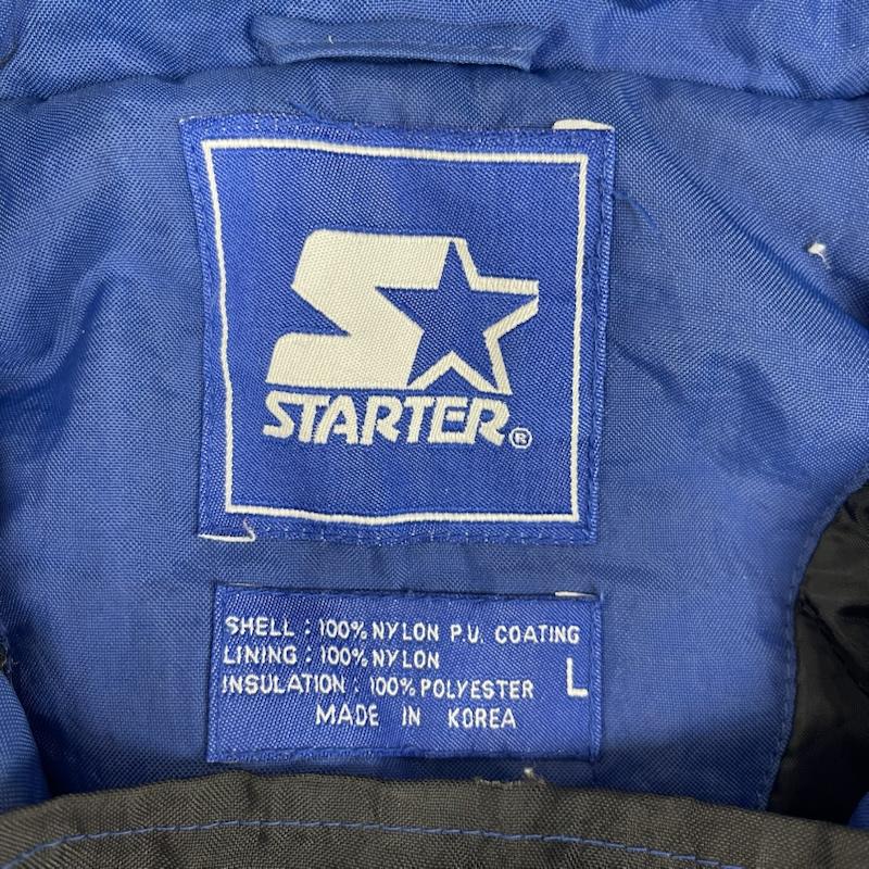 スターター STARTER ジャケット、上着 ジャンパー、ブルゾン 90s ヴィンテージ ハーフジップ アノラック ナイロン ジャケット L 青 / ブルー / blue メンズ USED 古着 中古 50163423