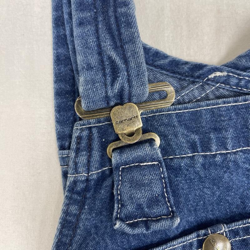 カーハート Carhartt サロペット・オーバーオール サロペット、オーバーオール R07 ウォッシュド デニム オーバーオール R07-DST インディゴ / インディゴ / Indigo メンズ USED 古着 中古 50163425