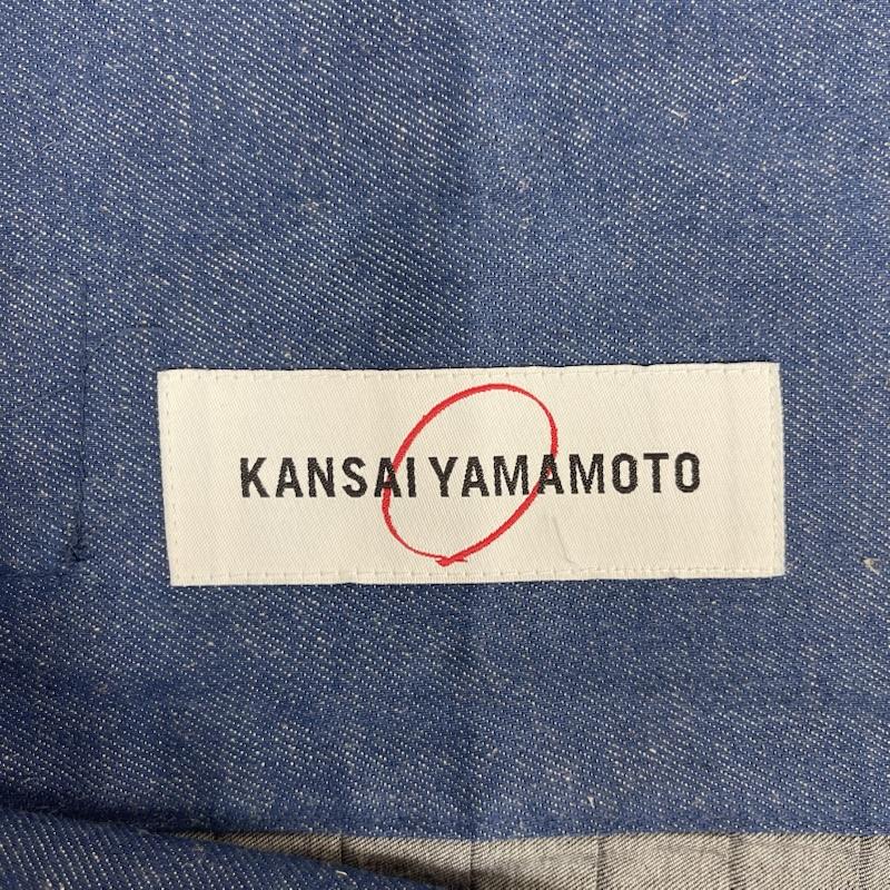 カンサイ ヤマモト KANSAI YAMAMOTO スカート ロングスカート ヴィンテージ ベアドレス アコーディオン プリーツ ラップ スカート FREE 紺 / ネイビー / navy レディース USED 古着 中古 50163429