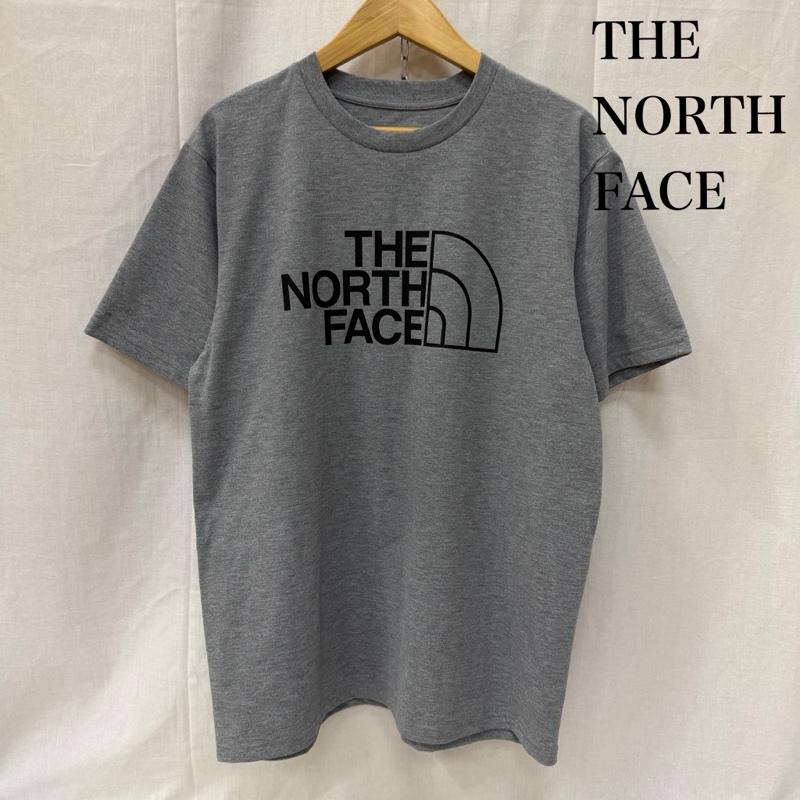 ザノースフェイス THE NORTH FACE Tシャツ 半袖 NT32581 ショートスリーブ ES ビッグロゴティー グレー L FLASHDRY UVケア L ロゴ、文字 灰 / グレー / gray メンズ USED 古着 中古 50163434