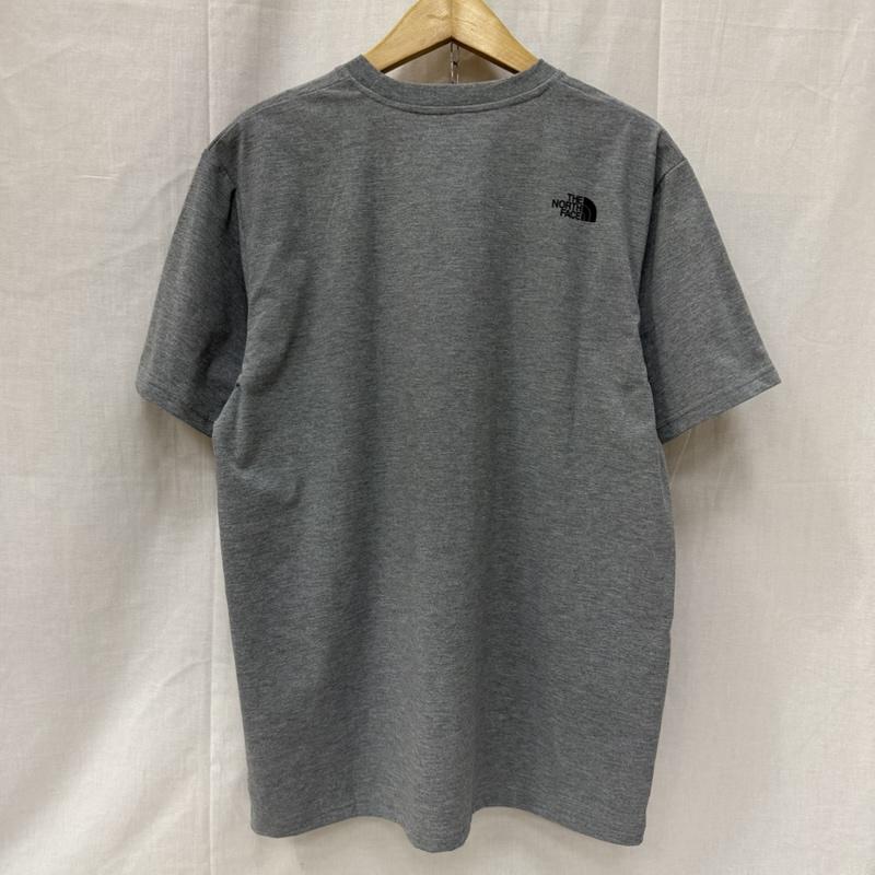 ザノースフェイス THE NORTH FACE Tシャツ 半袖 NT32581 ショートスリーブ ES ビッグロゴティー グレー L FLASHDRY UVケア L ロゴ、文字 灰 / グレー / gray メンズ USED 古着 中古 50163434
