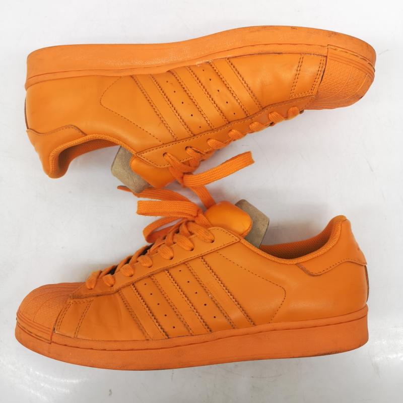 アディダス adidas スニーカー スニーカー S83394 PW SUPER STAR SC ファレルウィリアムス 27.5cm 橙 / オレンジ / orange メンズ USED 古着 中古 50163445