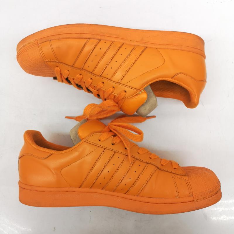 アディダス adidas スニーカー スニーカー S83394 PW SUPER STAR SC ファレルウィリアムス 27.5cm 橙 / オレンジ / orange メンズ USED 古着 中古 50163445