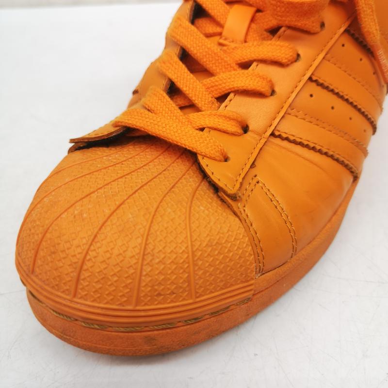 アディダス adidas スニーカー スニーカー S83394 PW SUPER STAR SC ファレルウィリアムス 27.5cm 橙 / オレンジ / orange メンズ USED 古着 中古 50163445
