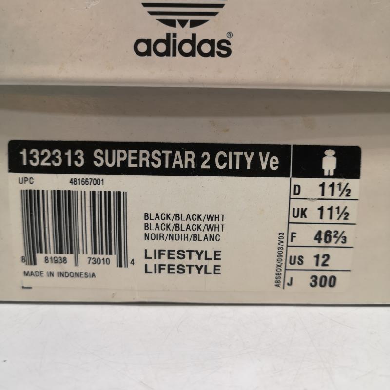 アディダス adidas スニーカー スニーカー Superstar 2 City Version Tokyo 35周年記念 スニーカー 30.0cm 黒 / ブラック / black メンズ USED 古着 中古 50163451