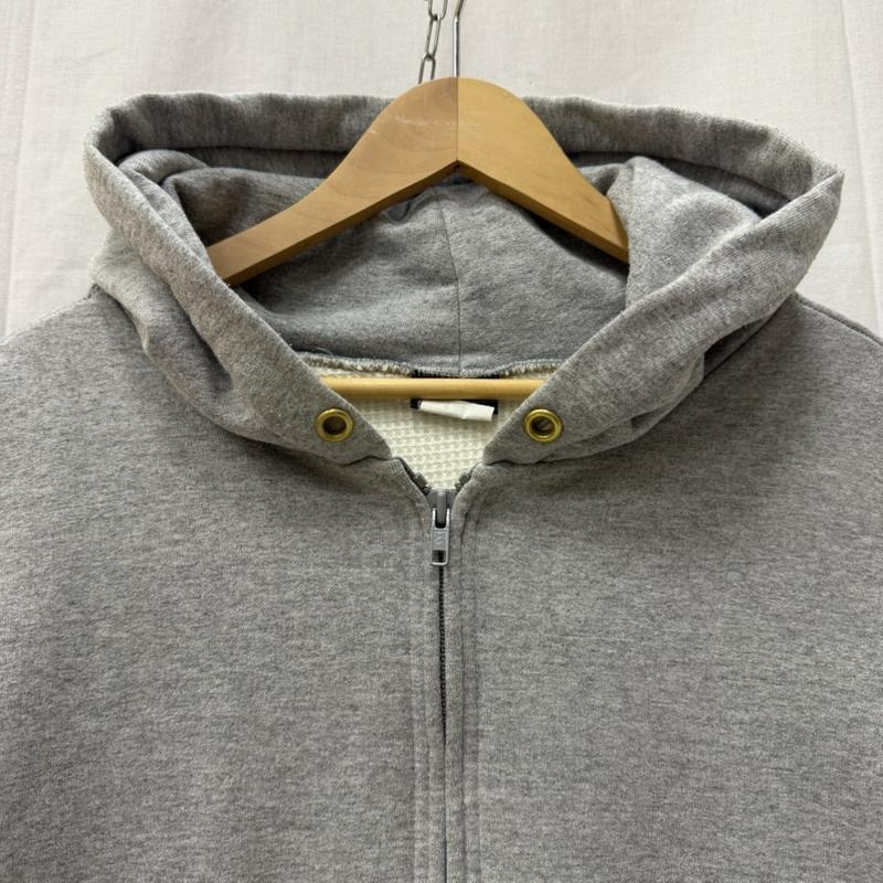 キャンバー CAMBER パーカー 長袖 CB ZIP HOODY フルジップパーカー 裏地サーマル グレー 2XL(TALL) XXL 無地 灰 / グレー / gray メンズ USED 古着 中古 50163452