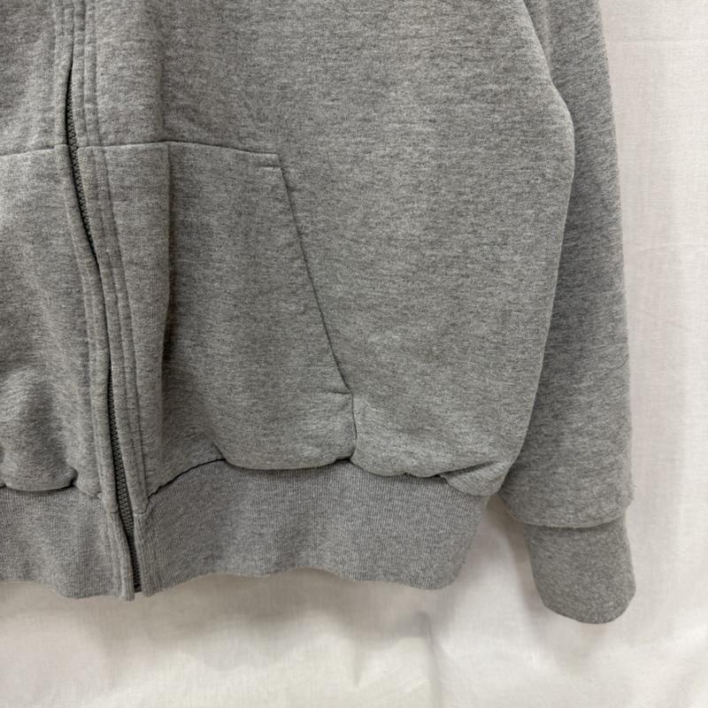 キャンバー CAMBER パーカー 長袖 CB ZIP HOODY フルジップパーカー 裏地サーマル グレー 2XL(TALL) XXL 無地 灰 / グレー / gray メンズ USED 古着 中古 50163452