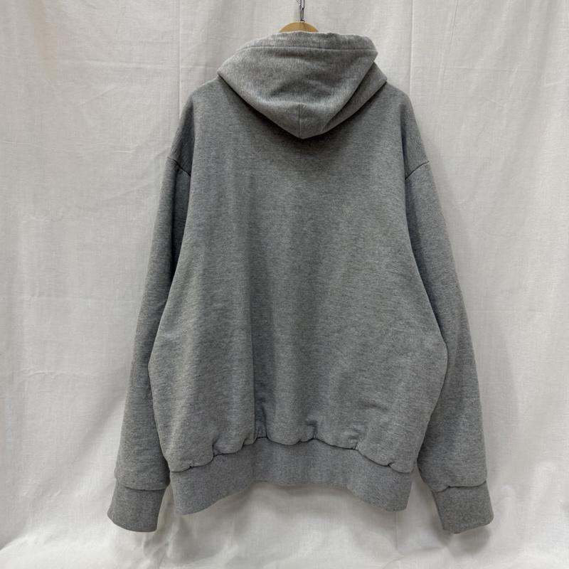 キャンバー CAMBER パーカー 長袖 CB ZIP HOODY フルジップパーカー 裏地サーマル グレー 2XL(TALL) XXL 無地 灰 / グレー / gray メンズ USED 古着 中古 50163452