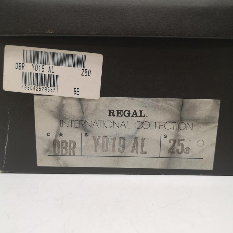 リーガル REGAL 革靴 革靴 ドレスシューズ ウイングチップ 111450455 25.0cm キャメル / キャメル / メンズ USED 古着 中古 50163453