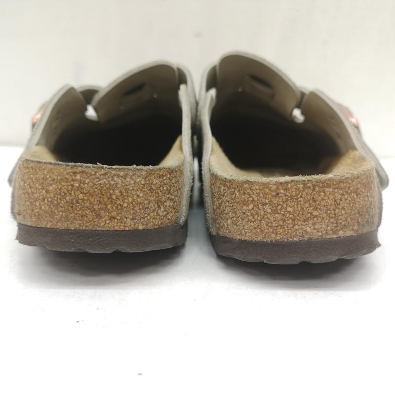 ビルケンシュトック BIRKENSTOCK サンダル サンダル Boston ボストン 060463 ベロア レザー サンダル 28.0cm ベージュ / ベージュ / beige メンズ USED 古着 中古 50163455