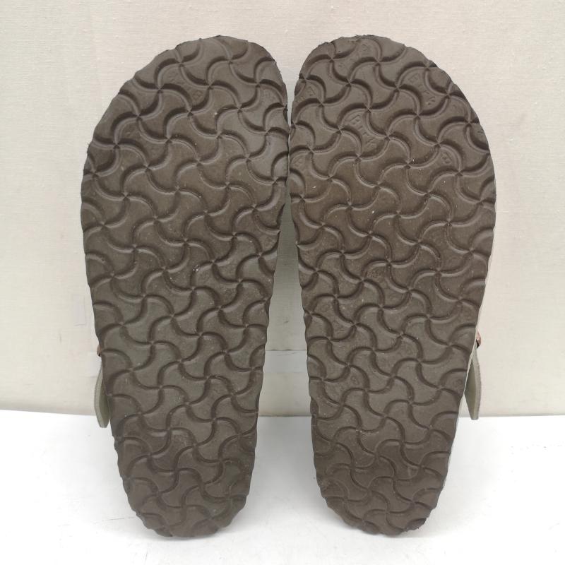 ビルケンシュトック BIRKENSTOCK サンダル サンダル Boston ボストン 060463 ベロア レザー サンダル 28.0cm ベージュ / ベージュ / beige メンズ USED 古着 中古 50163455