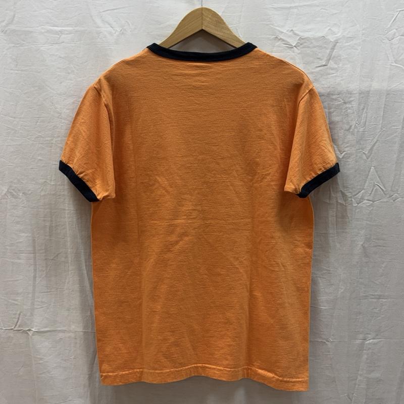 バズリクソンズ Buzz Rickson s Tシャツ 半袖 USA製 Fighting Cocks プリント リンガー Tシャツ M メンズ USED 古着 中古 50163456