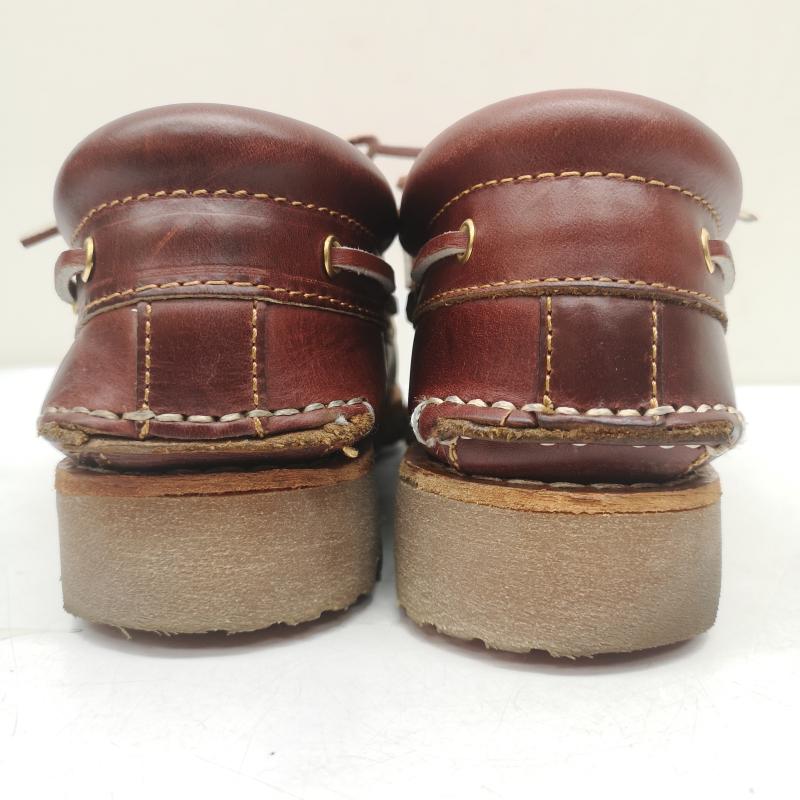ティンバーランド Timberland 革靴 革靴 TB050009648 AUTHENTIC HANDSEWN BOAT SHOE 3eye クラシックラグ 26.5cm 茶 / ブラウン / brown メンズ USED 古着 中古 50163458