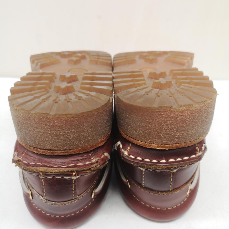 ティンバーランド Timberland 革靴 革靴 TB050009648 AUTHENTIC HANDSEWN BOAT SHOE 3eye クラシックラグ 26.5cm 茶 / ブラウン / brown メンズ USED 古着 中古 50163458