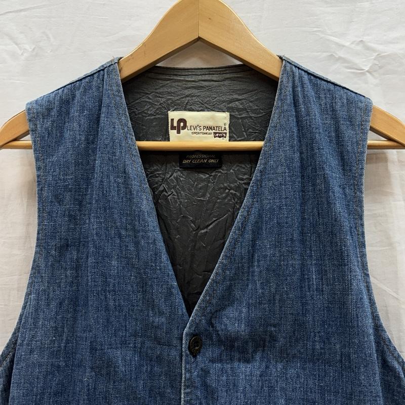 リーバイス Levi s ベスト ベスト 70-80年代 ビンテージ PANATELA パナテラ デニム ベスト 70s 80s VINTAGE - メンズ USED 古着 中古 50163459