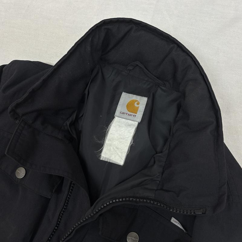 カーハート Carhartt ジャケット、上着 ジャンパー、ブルゾン ナイロン フィールド ジャケット - 黒 / ブラック / black メンズ USED 古着 中古 50163460