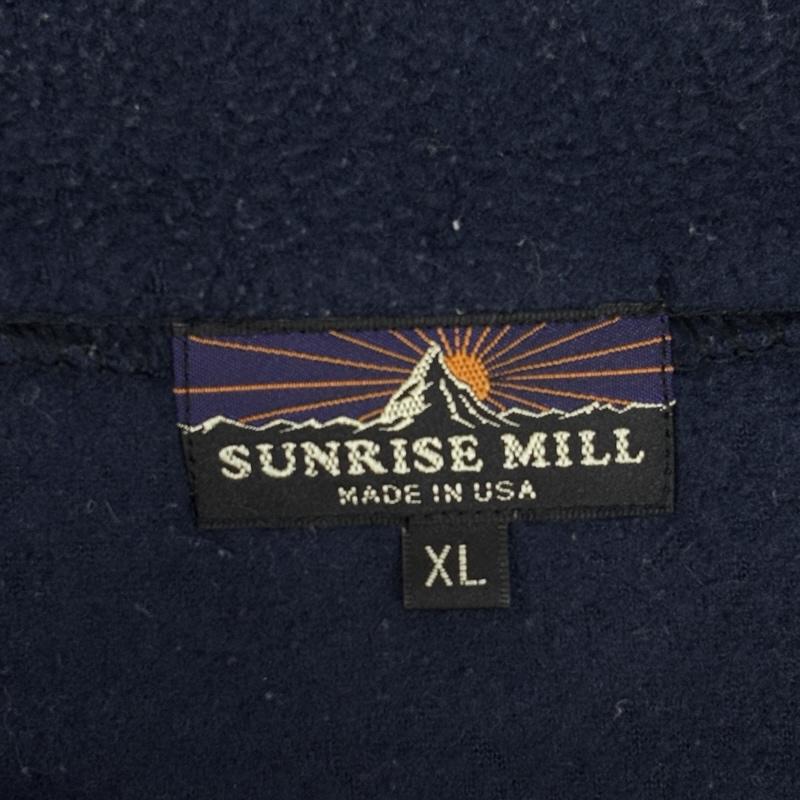 古着 USED ジャケット、上着 ジャンパー、ブルゾン SUNRISE MILLS サンライズミルズ USA製 ナイロン フリース ジャケット ハイネック XL メンズ USED 古着 中古 50163462