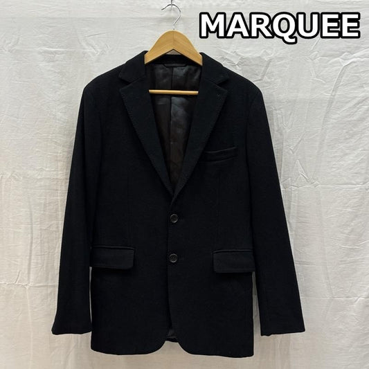 マーキー MARQUEE ジャケット、上着 ジャケット、ブレザー ウール テーラード ジャケット 2B 日本製 S 黒 / ブラック / black メンズ USED 古着 中古 50163464