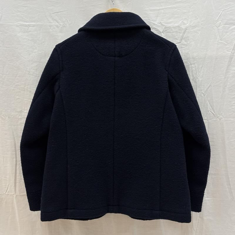 ダントン Danton ジャケット、上着 ジャンパー、ブルゾン 16A-SL-001 JD-8243WOM ウール ショールカラー ジャケット くるみボタン 36 紺 / ネイビー / navy メンズ USED 古着 中古 50163465
