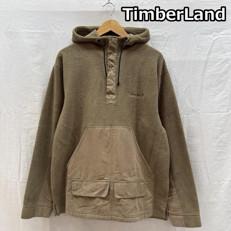 ティンバーランド Timberland パーカー 長袖 フリース プルオーバー フーディ パーカー マカウ製 S メンズ USED 古着 中古 50163469