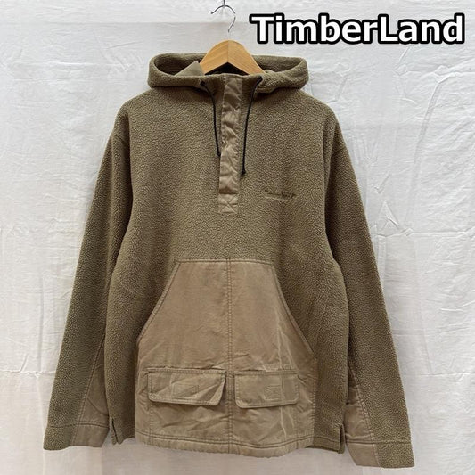 ティンバーランド Timberland パーカー 長袖 フリース プルオーバー フーディ パーカー マカウ製 S メンズ USED 古着 中古 50163469