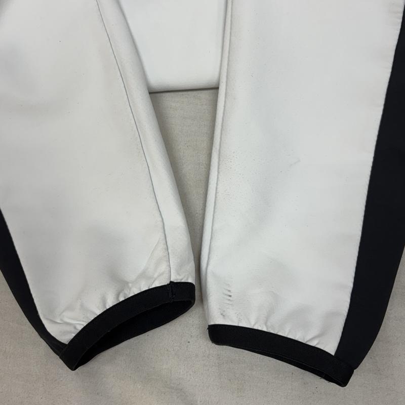 パレス PALACE トレーナー 長袖 adidas アディダス ロゴ プリント ナイロン トレーナー AC2691 S 白 / ホワイト / white X 黒 / ブラック / black メンズ USED 古着 中古 50163473