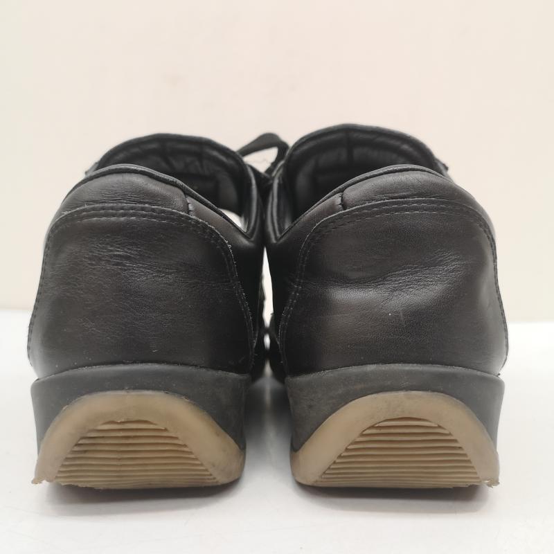 ルイヴィトン LOUIS VUITTON スニーカー スニーカー レザー MA1001 ヌメ革 ロゴパッチ 23.5cm 黒 / ブラック / black レディース USED 古着 中古 50163475