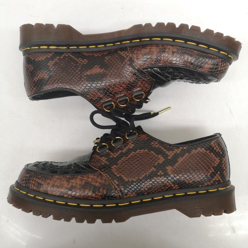 ドクターマーチン Dr.Martens 革靴 革靴 蛇年限定 RAMSEY YOTS YEAR OF THE SNAKE クリーパー シューズ UK：10 茶 / ブラウン / brown メンズ USED 古着 中古 50163476