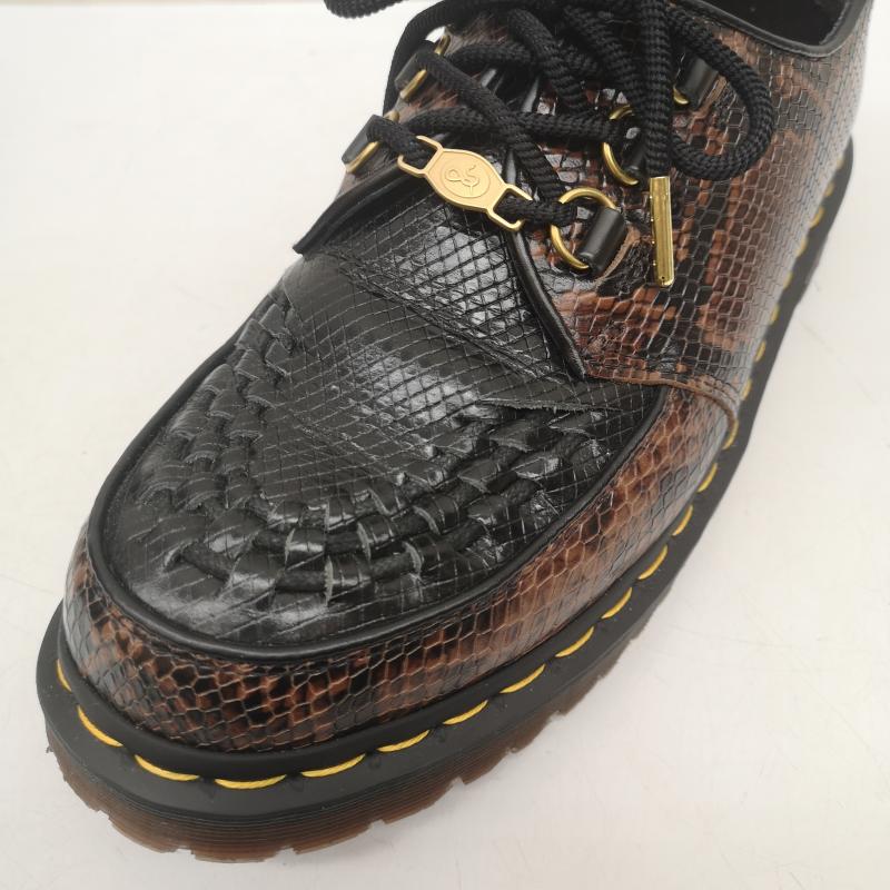 ドクターマーチン Dr.Martens 革靴 革靴 蛇年限定 RAMSEY YOTS YEAR OF THE SNAKE クリーパー シューズ UK：10 茶 / ブラウン / brown メンズ USED 古着 中古 50163476