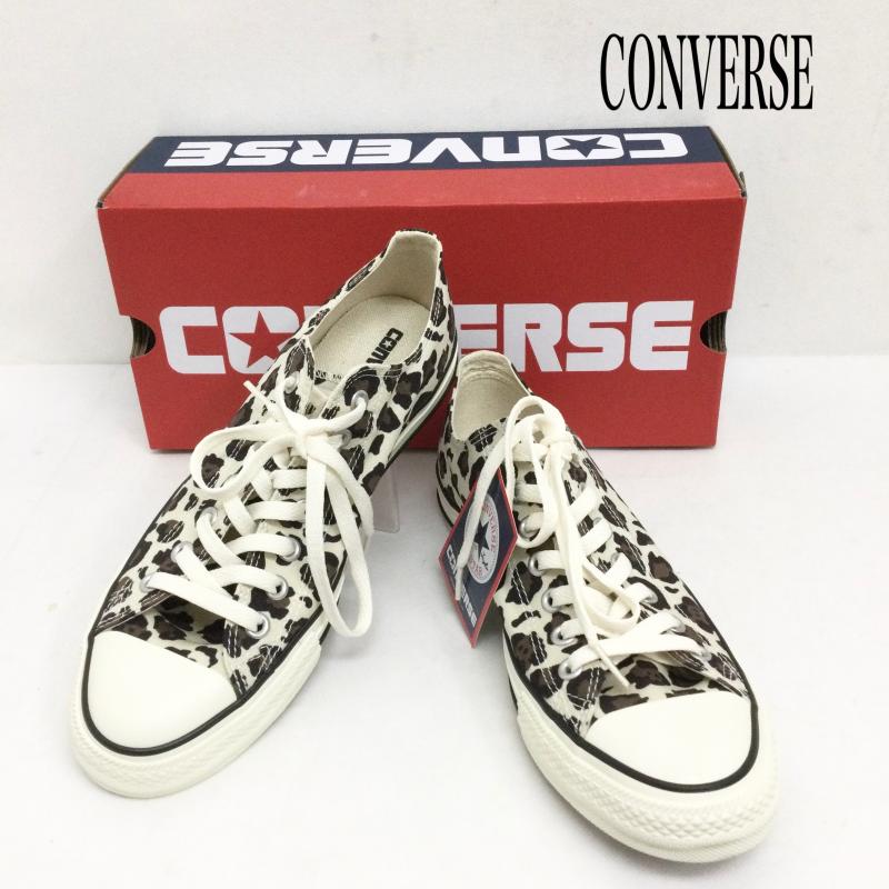 コンバース CONVERSE スニーカー スニーカー converse　ALL STAR LD OX　スニーカー　ローカット　レオパード 27.5cm ヒョウ柄・レオパード柄 ベージュ / ベージュ / beige メンズ USED 古着 中古 50163477