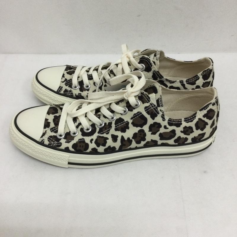 コンバース CONVERSE スニーカー スニーカー converse　ALL STAR LD OX　スニーカー　ローカット　レオパード 27.5cm ヒョウ柄・レオパード柄 ベージュ / ベージュ / beige メンズ USED 古着 中古 50163477