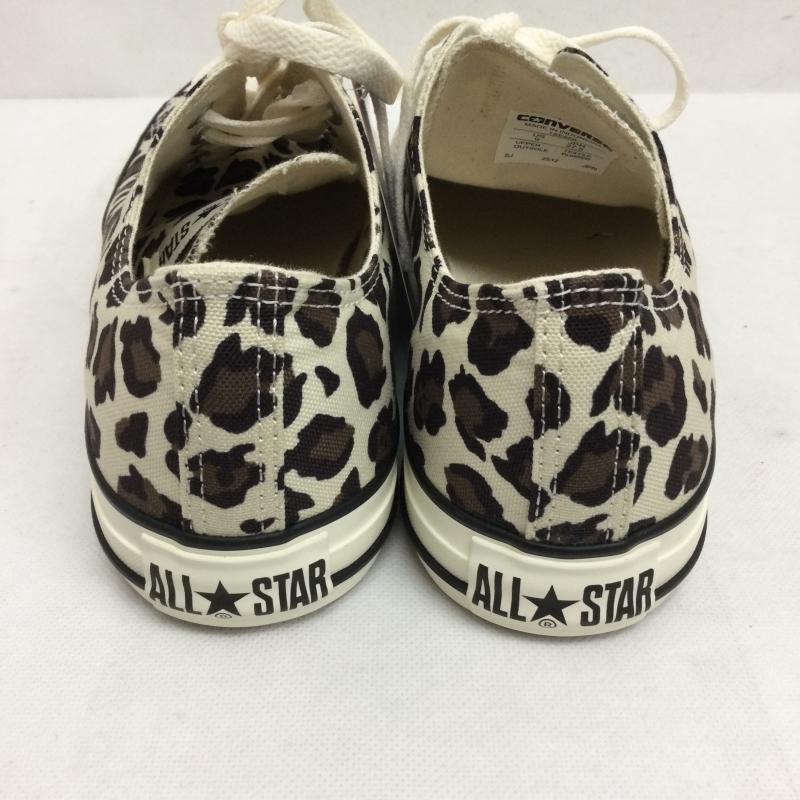 コンバース CONVERSE スニーカー スニーカー converse　ALL STAR LD OX　スニーカー　ローカット　レオパード 27.5cm ヒョウ柄・レオパード柄 ベージュ / ベージュ / beige メンズ USED 古着 中古 50163477