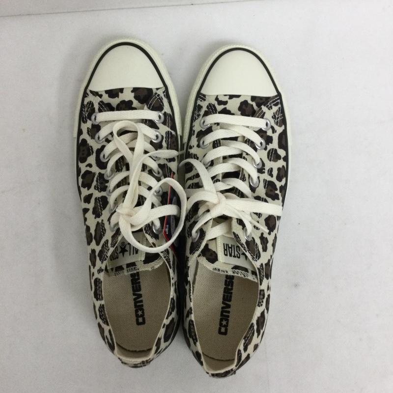 コンバース CONVERSE スニーカー スニーカー converse　ALL STAR LD OX　スニーカー　ローカット　レオパード 27.5cm ヒョウ柄・レオパード柄 ベージュ / ベージュ / beige メンズ USED 古着 中古 50163477