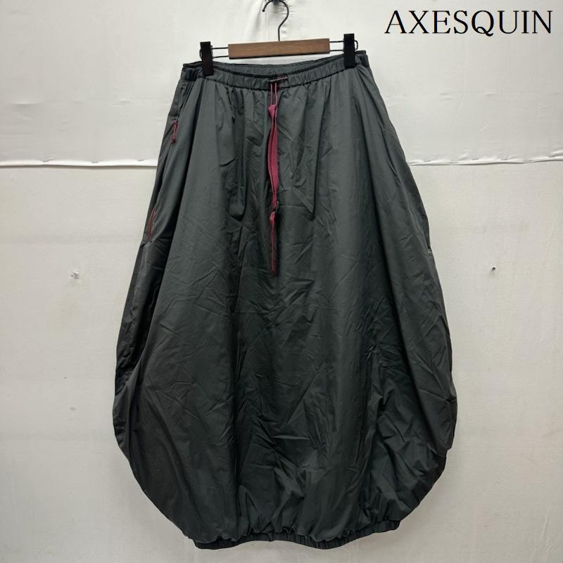 アクシーズクイン AXESQUIN スカート ロングスカート 中綿 アグラ スカート AX0194 L 灰 / グレー / gray レディース USED 古着 中古 50163479