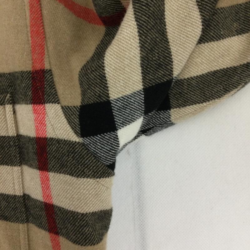 バーバリー BURBERRY シャツ、ブラウス 長袖 BURBERRY バーバリー ヴィンテージ チェック ウールオーバーシャツジャケット 8058584 M チェック ベージュ / ベージュ / beige メンズ USED 古着 中古 50163481