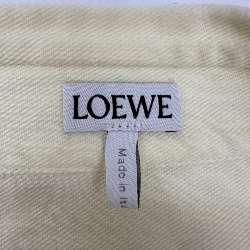 ロエベ LOEWE シャツ、ブラウス 長袖 アナグラム 刺繍 シャツ H526Y05W86 - 黄 / イエロー / yellow メンズ USED 古着 中古 50163483