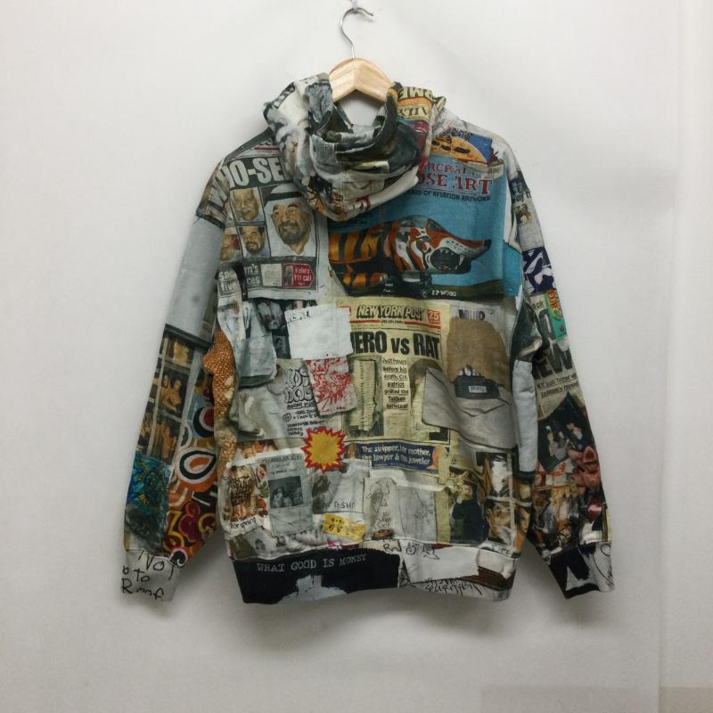 シュプリーム Supreme パーカー 長袖 SUPREME Dash s wall Hooded Sweatshirt パーカー フォト総柄 プルオーバー フーディ S 総柄 マルチカラー / マルチカラー / multicolor メンズ USED 古着 中古 50163484