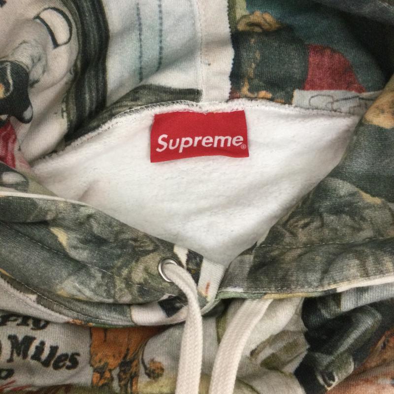 シュプリーム Supreme パーカー 長袖 SUPREME Dash s wall Hooded Sweatshirt パーカー フォト総柄 プルオーバー フーディ S 総柄 マルチカラー / マルチカラー / multicolor メンズ USED 古着 中古 50163484