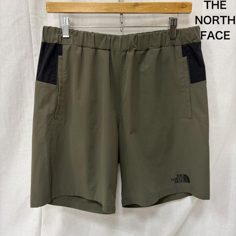 ザノースフェイス THE NORTH FACE パンツ ショートパンツ NB41992 Reaxion Short オリーブグリーン ロゴプリント 撥水性 XL XL ロゴ、文字 カーキオリーブ / カーキオリーブ / メンズ USED 古着 中古 50163485
