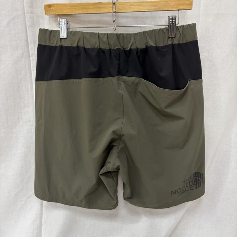 ザノースフェイス THE NORTH FACE パンツ ショートパンツ NB41992 Reaxion Short オリーブグリーン ロゴプリント 撥水性 XL XL ロゴ、文字 カーキオリーブ / カーキオリーブ / メンズ USED 古着 中古 50163485