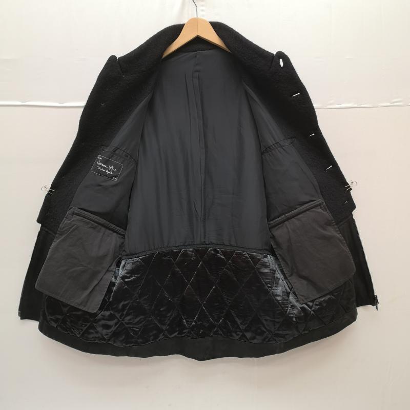 ナンバーナイン NUMBER (N)INE ジャケット、上着 ジャンパー、ブルゾン 05AW HIGH STREET期 ハイストリート期 ドッキング 再構築 ジャケット 5 黒 / ブラック / black メンズ USED 古着 中古 50163490