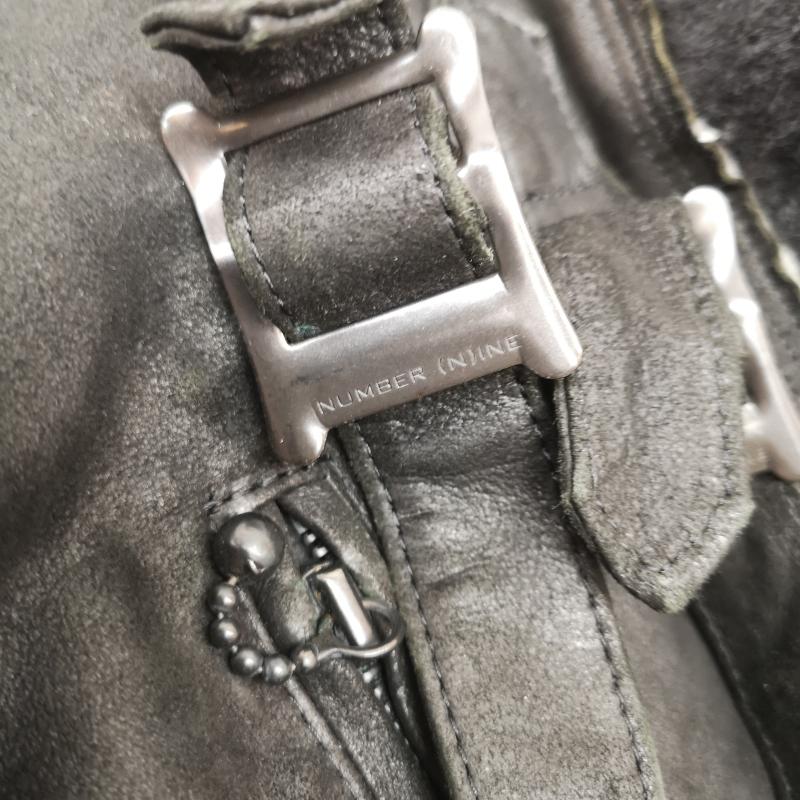 ナンバーナイン NUMBER (N)INE ジャケット、上着 ジャンパー、ブルゾン 05AW HIGH STREET期 ハイストリート期 ドッキング 再構築 ジャケット 5 黒 / ブラック / black メンズ USED 古着 中古 50163490