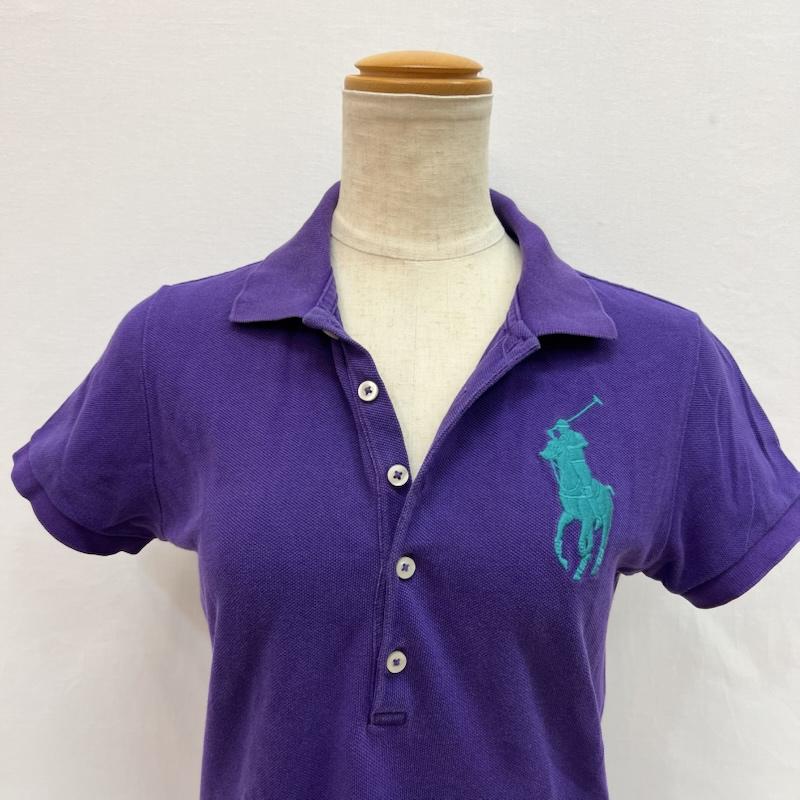 ラルフローレン RALPHLAUREN ポロシャツ 半袖 ビッグポニー スキニー ポロシャツ y2k S 紫 / パープル / purple レディース USED 古着 中古 50163493