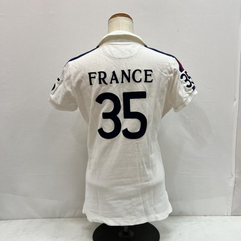 ラルフローレン RALPHLAUREN ポロシャツ 半袖 ビッグポニー スキニー ポロシャツ ナンバリング y2k L 白 / ホワイト / white レディース USED 古着 中古 50163494