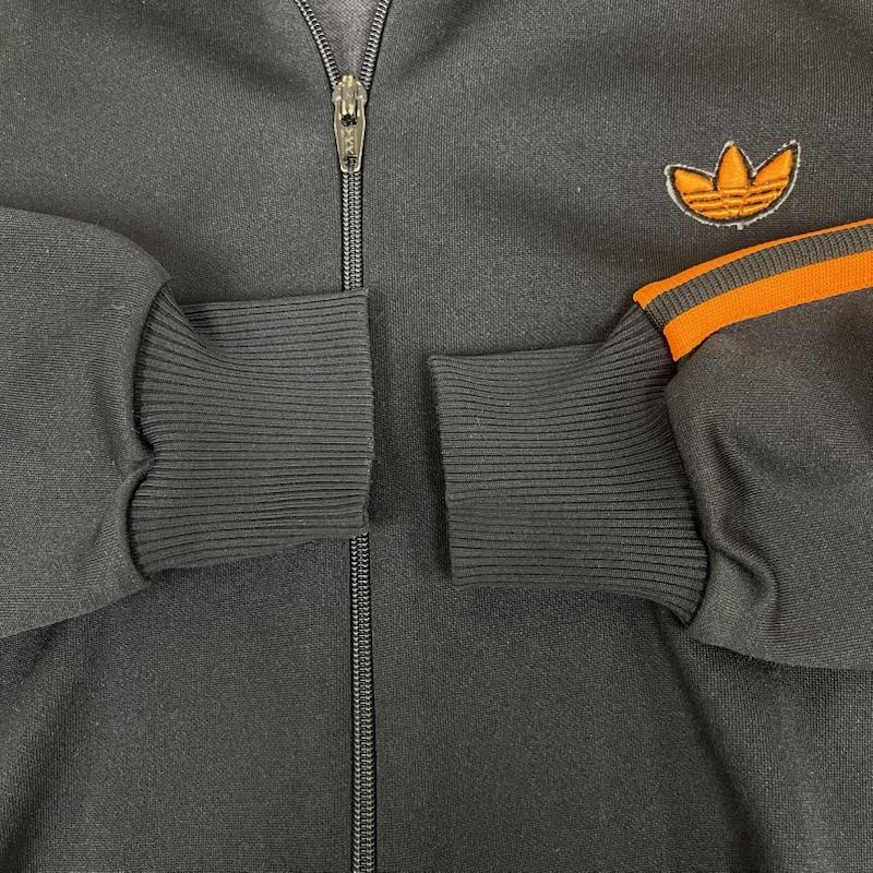 アディダス adidas ジャケット、上着 ジャンパー、ブルゾン 70s 80s デサント製 トラック ジャケット ジャージ ADS-4F 2号 黒 / ブラック / black メンズ USED 古着 中古 50163499